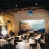 RJ Snappers Bar and Gill - designed, built complete interior - plaster stone walls - mural of Portofino, Italy