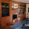 fireplace before work