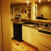 basement kitchen - we started this job with bare concrete walls